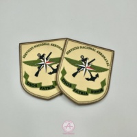 Pas de minimum de vêtements 2D/3D patchs de logo en caoutchouc de silicone souple coudre sur les vêtements Patch en PVC personnalisé