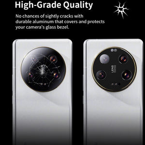 Protector de pantalla de lente de aleación de aluminio para cámara Xiaomi 13 Ultra Matel Protector de pantalla de cubierta completa de vidrio templado - Product Image 2