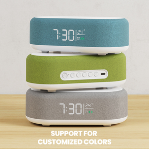 6-in-1 đa chức năng 15W sạc không dây điện thoại sạc nhanh Dock với Bluetooth Loa bàn RGB đêm đèn - Product Image 2