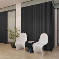 Panneaux acoustiques en MDF et fibre de polyester au design moderne, écologiques, NRC 80%, motif concave-convexe pour hôtels, écoles, salles de conférence