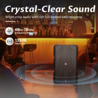 [Almacén de EE. UU.] Altavoz Activo Portátil Profesional de Audio para Exteriores Accuracy Pro Audio AC15 de 1000 W RMS y 15 Pulgadas con Carcasa de Plástico