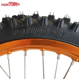 ปลอกยางหน้าและหลังซุปเปอร์มอเตอร์ไซต์ใหม่พร้อมเกียร์และเฟือง - Product Image 4