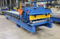 Máquina Formadora de Rollos para Techos Trapezoidales Corrugados de Una Sola Capa con Lámina IBR de Teja Esmaltada Premium