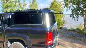 Auvent de camionnette 4x4 en aluminium imperméable, toit rigide, auvent de <span class=keywords><strong>camping</strong></span> pour VW Amarok Mitsubishi <span class=keywords><strong>L200</strong></span> - Product Image 6