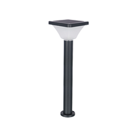Lampe solaire de jardin en aluminium moulé sous pression 7W, IP65, étanche, éclairage décoratif extérieur à LED pour jardin, cour, allée