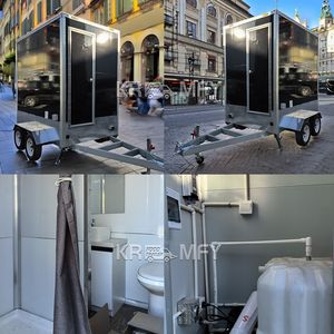 Remorque WC de voyage 8 postes avec cadre antichoc intégral, modèle 2025, très tendance - Product Image 3