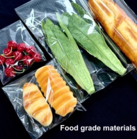 Bolsas Microperforadas de LDPE Resistentes para Frutas y Verduras, Transpirables, Prolongan la Vida Útil de los Productos Frescos