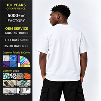 T-shirt pour homme personnalisé en tissu surdimensionné avec impression graphique, confortable, pour le streetwear, marque privée OEM
