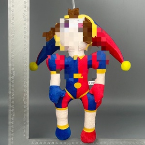 Peluche The Amazing Digital Circus, grande peluche Pomni, personnage d'animation de <span class=keywords><strong>cirque</strong></span>, clown monstre en peluche - Product Image 4