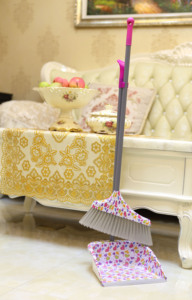 סיטונאי מברשת ביתית פלסטיק סיטונאי מטאטא מטאטא ומחבת סט עם הדפסה - Product Image 5