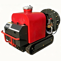Pulvérisateur agricole télécommandé UCARRY à 3 cylindres, pompe à piston haute pression, pulvérisateur sur chenilles 30-40L/min