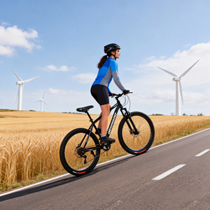 Vélo à freins à disque haute performance avec fourches robustes, VTT Hardtail en alliage d'aluminium 27,5 pouces pour adultes, idéal pour la conduite tout-terrain et sur sentier - Product Image 1