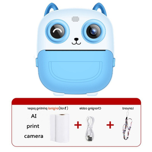 Cámara Impresora Instantánea OEM AI para Niños, <span class=keywords><strong>Fotos</strong></span> y Video 1080p, Juego <span class=keywords><strong>de</strong></span> Rompecabezas, Música MP3, Cámara AI Portátil, Regalo <span class=keywords><strong>de</strong></span> Cumpleaños - Product Image 2
