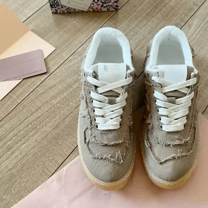 <strong>MIU</strong> Luxury Sneakers for Men Women High Quality with Famous Brand Logo Summer &amp; Spring Season <strong>Original</strong> Master Quality Shoes - Product Image 3