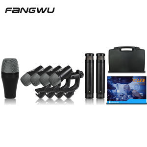 Set de Micrófonos Dinámicos para Batería Acústica Instrumento Musical para Espectáculos en Vivo - Product Image 6