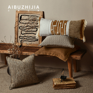 AIBUZHIJIA Accent <strong>Pillow</strong> Elegent Luxury Throw <strong>Pillow</strong> Cover Home Decor Cushion Cover Modern Sofa Cushion - Product Image 4