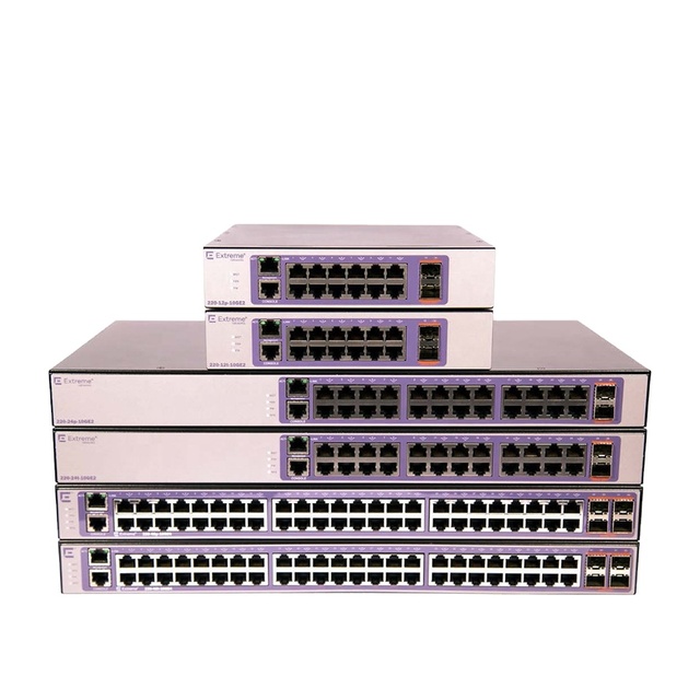 Extreme Networks X440-G2 48-Port POE Managed Rack Mountable Switch with SNMP QoS Functions