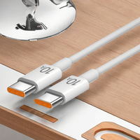 Chargeur universel rapide 1,5 W 0,3 A PD double Type-C, câble de charge super rapide en cuivre pur, transfert de données haute vitesse pour téléphone portable