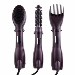 3 in 1 <strong>Hair</strong> air <strong>Dryer</strong> <strong>with</strong> Comfortable Massage <strong>Comb</strong> Brush Custom LOGO Blowdryer <strong>with</strong> <strong>Comb</strong> <strong>Attachment</strong> - Product Image 1