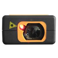 Télémètre laser industriel 100 m et mesureur de distance avec précision de 2 mm, ruban à mesurer numérique, 2 piles AAA