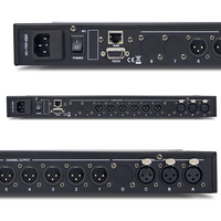 Processeur de sonorisation FIR DSP LA-306 3 entrées 6 sorties, 500 MHz, double cœur, 32 bits, 768 kHz ADC, PEQ, DEQ, GEQ, contrôle par PC