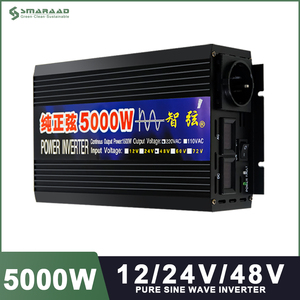 SMARAAD 5000W Onduleur à Onde Sinusoïdale Pure MPPT à Sortie Unique 12V/24V/48V vers 220V AC - Product Image 1