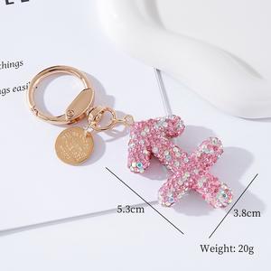 Cristal Strass Astrologie Constellation Astrologique <span class=keywords><strong>Horoscope</strong></span> Signe <span class=keywords><strong>Du</strong></span> Zodiaque Porte-clés Porte-clés Charmes Conception Pendentifs Bijoux - Product Image 4