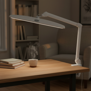 Home Office <b>Workshop</b> Touch Control Eye Caring <b>LED</b> Clamp Dimmable Desk Lamp for Study Reading Crafting Sewing Computer Work - Product Image 2