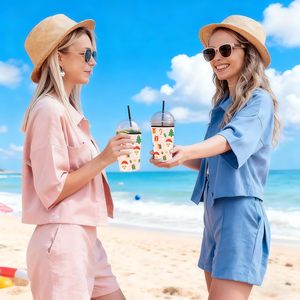 Fundas Personalizadas para Vasos de Café Helado de Navidad, Reutilizables, Aislantes, de <span class=keywords><strong>Neopreno</strong></span>, para Vasos de 16-32 oz - Product Image 4