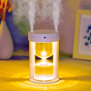 Mini Humidificador Recargable para Dormitorio, Humidificador de Aire Frío Sónico H20 para el Hogar, Atomizador Portátil con Luces, Rociador Eléctrico USB H2O - Product Image 1