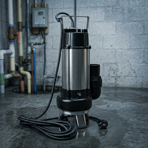 Pompe à eaux usées industrielle submersible SS SAMSON de haute qualité avec broyeur, à vendre - Product Image 4