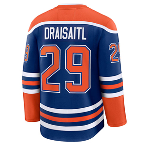 Camisetas de Hockey Cosidas para Hombre 74 Stuart Skinner 93 Nugent-Hopkins 18 Hyman 99 Wayne <span class=keywords><strong>Gretzky</strong></span> 29 Draisaitl 97 Connor McDavid - Product Image 3