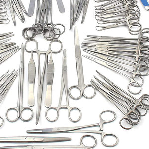 Juego de Instrumentos Quirúrgicos de Acero Inoxidable, Herramientas Médicas Completas para Cirugía General, Aplicaciones Profesionales en Quirófanos - Product Image 4