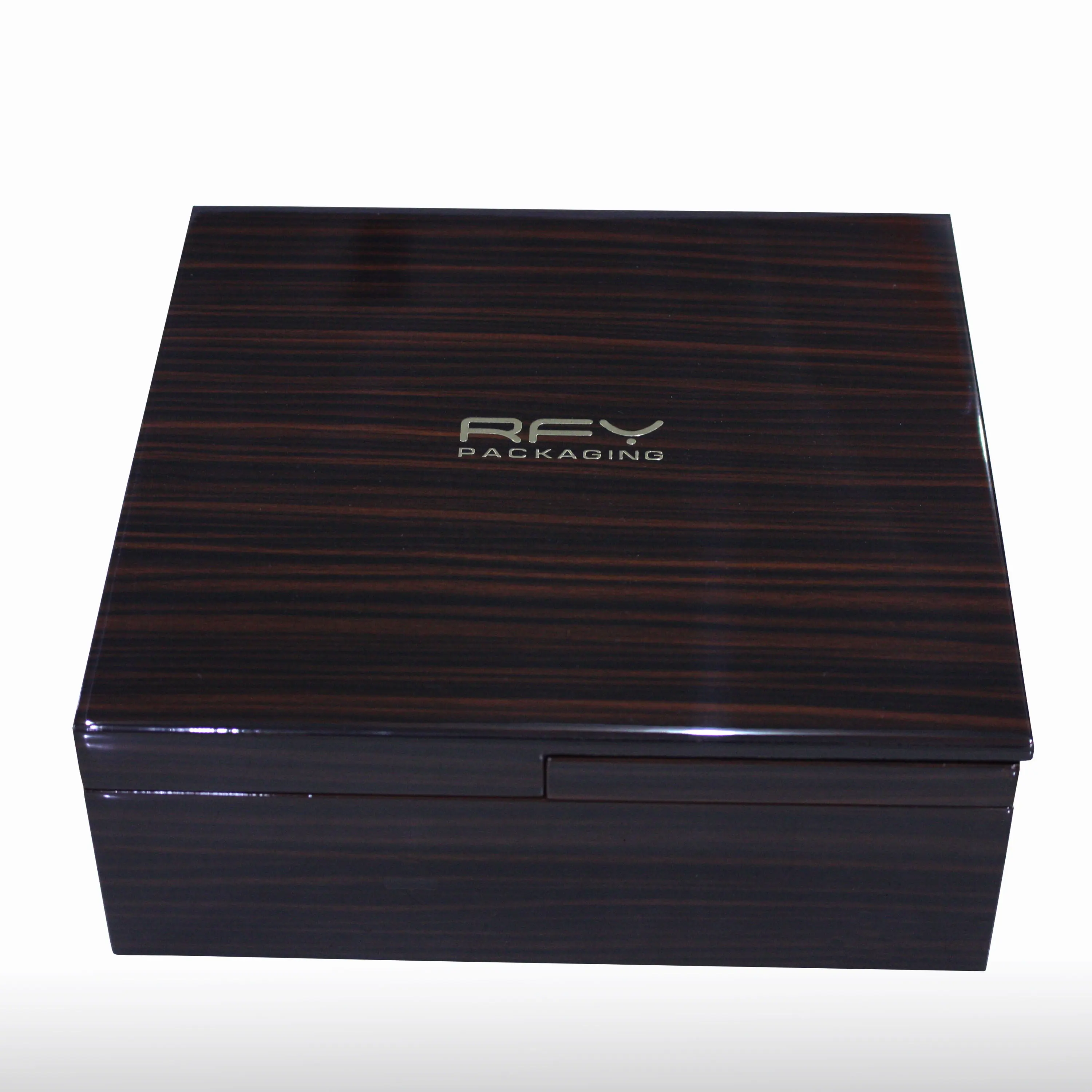 Factory Wholesale Custom High Gloss Lacquer Finish Wooden Perfume Box