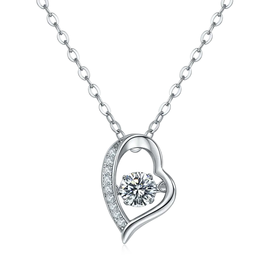 Европейский и американский Ls S925 стерлингового серебра Муассанит кулон Муассанит бриллиант jewelryux 0.5ct основной алмаз