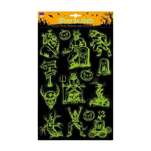 Populaire Halloween Decor Glow In Dark Sticker