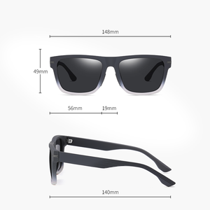S11102 Nuevas Gafas de Sol Polarizadas de Marco Completo, Protección UV para Exteriores, Moda Urbana, TR90, para Pesca y Ciclismo, para Hombre - Product Image 2
