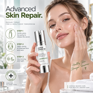 Suero Coreano Personalizado OEM para el Cuidado de la Piel con Centella Asiática, Ácido Hialurónico y Extracto de Propóleo, Reparador, Calmante y Antialérgico - Product Image 3