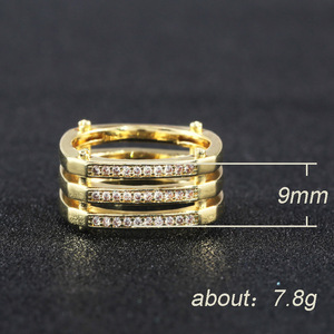 Anello Dorato per Uomo, Gioielli alla Moda Scintillanti, Vendita all'Ingrosso - Product Image 4
