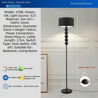 Lampe sur pied de style nordique pour hôtel, lampe sur pied moderne pour salon