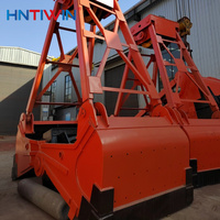 HNTIWIN Navire Port Grue Câble Grappin Électrique Hydraulique Seaux À Clapet Grab Moteur Télécommande Sans Fil pour Sable De Charbon