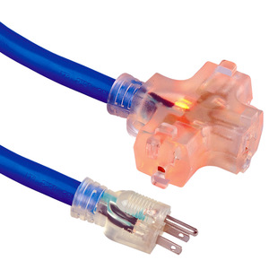 Xuanhui <span class=keywords><strong>USA</strong></span> Inline Điện mở rộng dây cáp NEMA 5-15p cắm vào 5-15r nữ ổ cắm ba cửa hàng Mains dẫn - Product Image 5