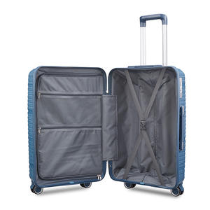 Koowo Hot Factory Price Alta Qualidade Durável PP Trolley Mala Rolling Hard Shell Spinner Bagagem Mala De Viagem Set - Product Image 2