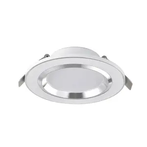 Panel lampu LED Downlight dapat diredupkan, desain Modern langit-langit tersembunyi 3W sampai 18W Badan aluminium IP44 untuk rumah kantor