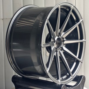 Jantes en alliage d'aluminium forgé multi-rayons noir brillant avec face usinée pour Inspire Audi Sagitar Accord Golf 16 pouces 17 pouces 18 pouces - Product Image 6