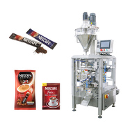 Machine de remplissage automatique de haute précision pour poudre de lait et de sucre 100g, pour sacs en film plastique et papier (alimentaire et chimique), à moteur