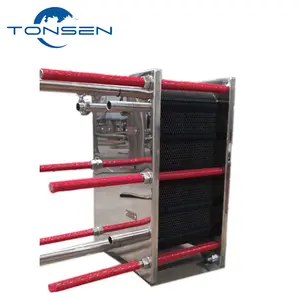 Direct Manufacturer Supply Detachable Plate Heat Exchanger for Mineral Oil Cooling Fermenting Equipment Wholesaler