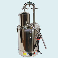 Équipement de Fermentation et de Distillation d'Alcool et de Vin en Acier Inoxydable de Petite Taille pour Usage Domestique 50L/60L avec Moteur Semi-Automatique