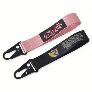 Manufacturer Custom Logo Designer Sublimation Wrist Strap Key Chain Lanyard With Eagle <b>Hook</b> - Product Image 3
