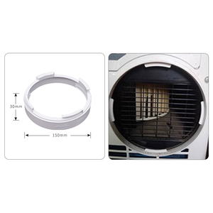 <span class=keywords><strong>Climatiseur</strong></span> <span class=keywords><strong>portable</strong></span> manuel 5,9 pouces avec accessoires ABS, tuyau d'évacuation et <span class=keywords><strong>adaptateur</strong></span> <span class=keywords><strong>de</strong></span> <span class=keywords><strong>fenêtre</strong></span> (rond) <span class=keywords><strong>pour</strong></span> <span class=keywords><strong>climatiseur</strong></span> <span class=keywords><strong>de</strong></span> <span class=keywords><strong>fenêtre</strong></span> - Product Image 4